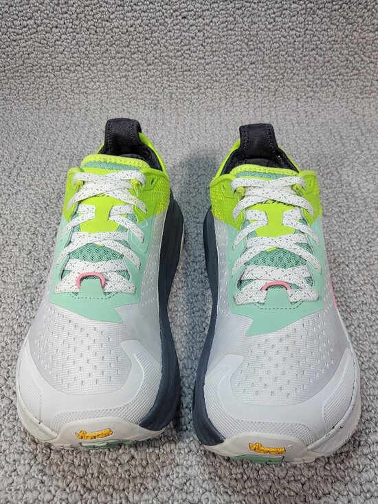 Altra Shoes - Altra Olympus 6 Women's US Size 8 Gray Lime Trail Running Shoes AL0A85NK2